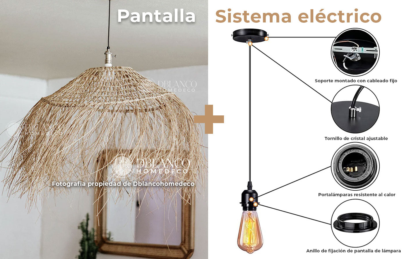 PANTALLA SAONA (LÁMPARA)