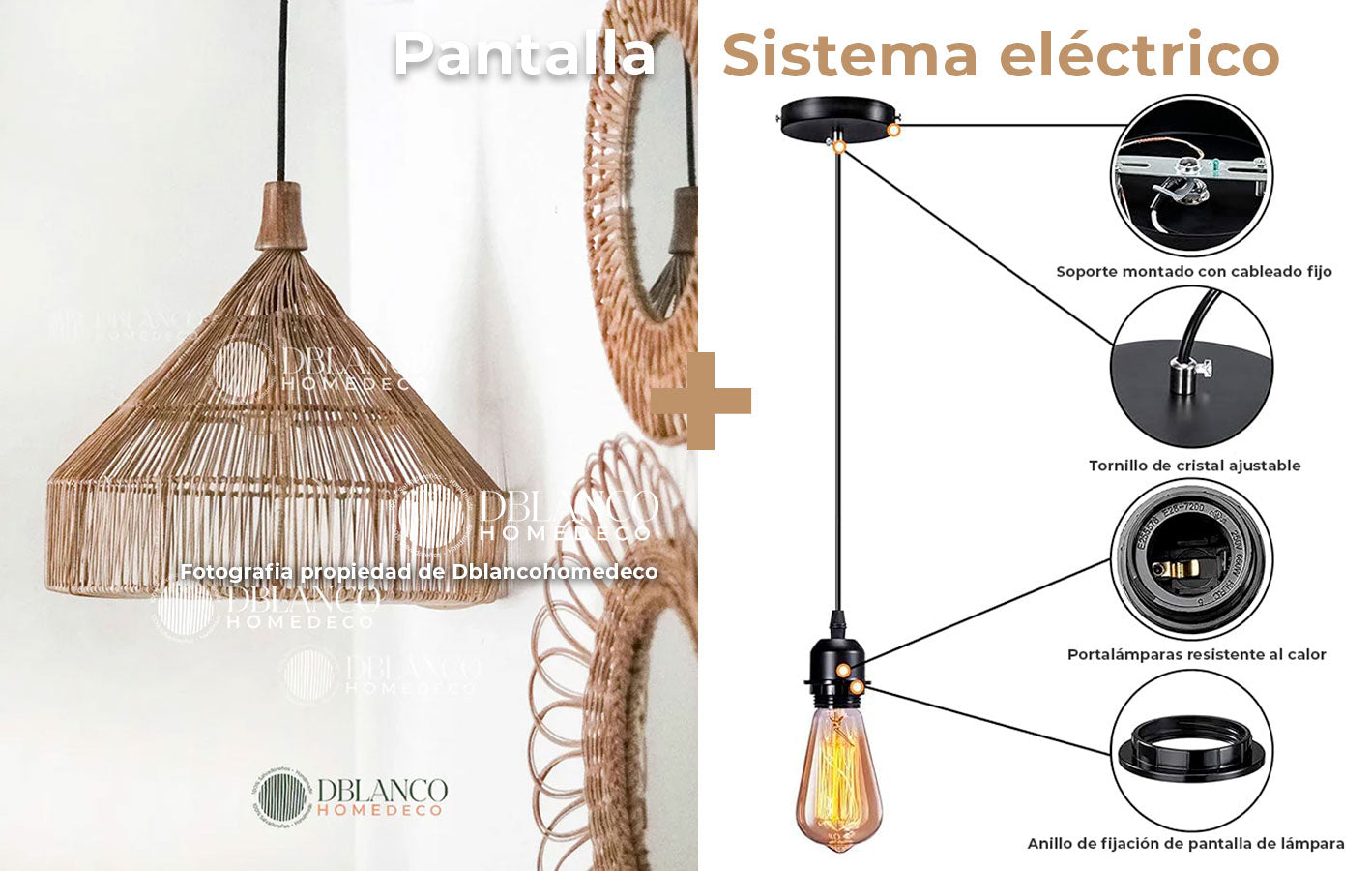 PANTALLA MAISON (LÁMPARA)