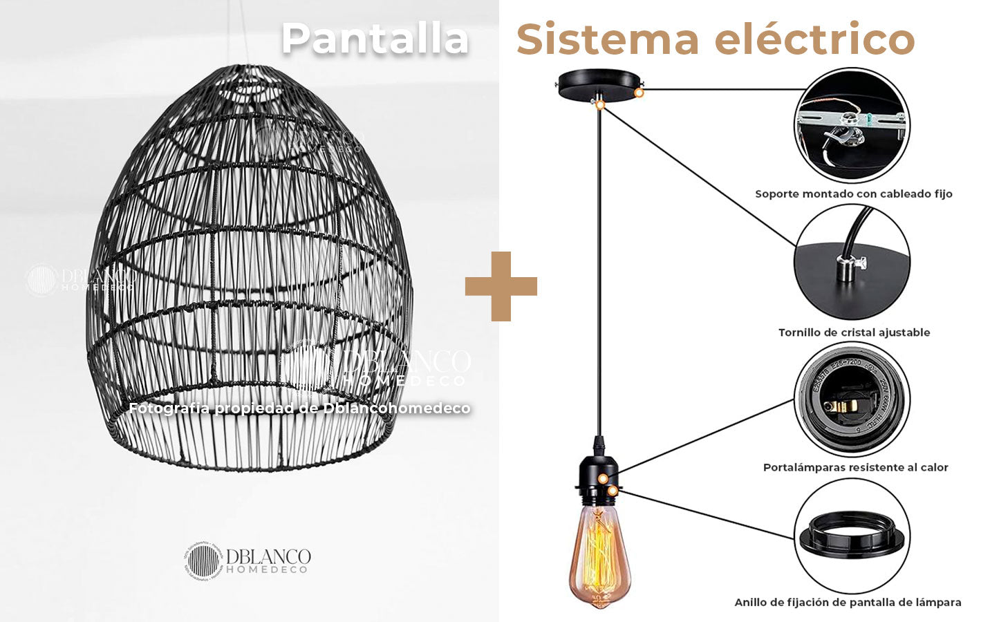 PANTALLA PENDANT (LÁMPARA)