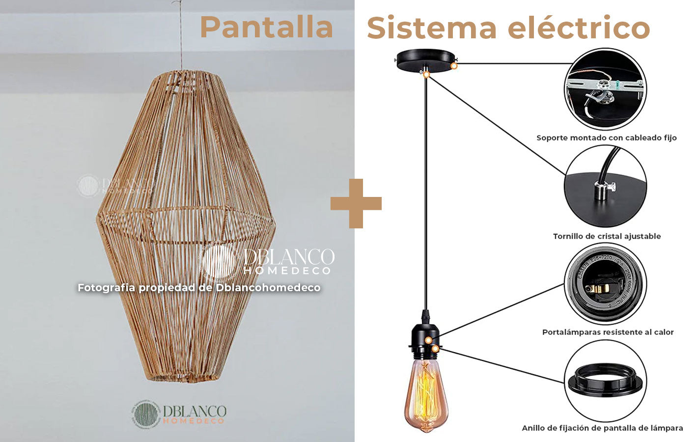 PANTALLA HANG (LÁMPARA)