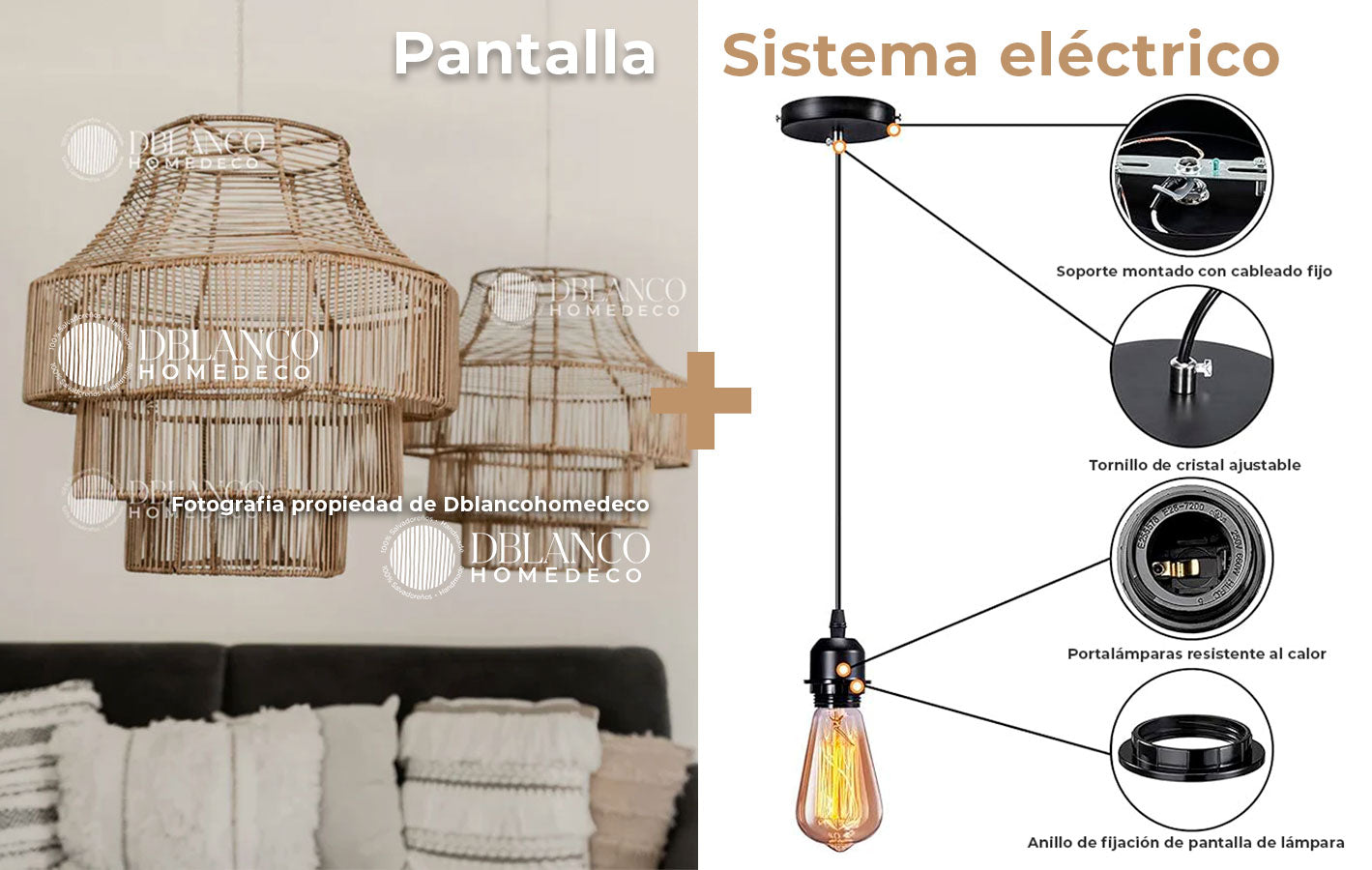 PANTALLA CRETA (LÁMPARA)
