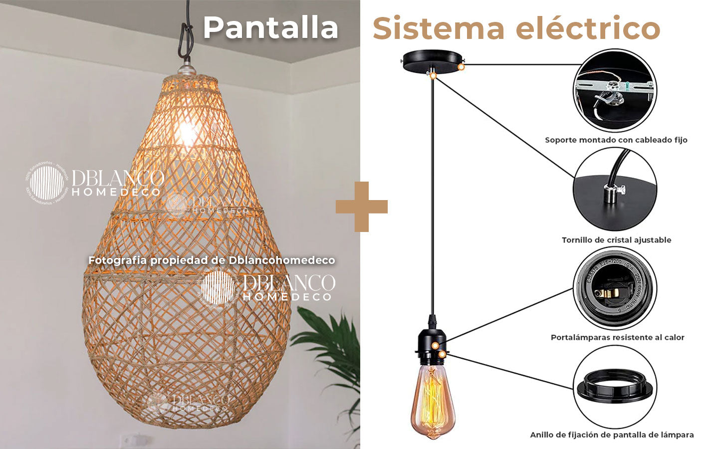 PANTALLA DROP (LÁMPARA)