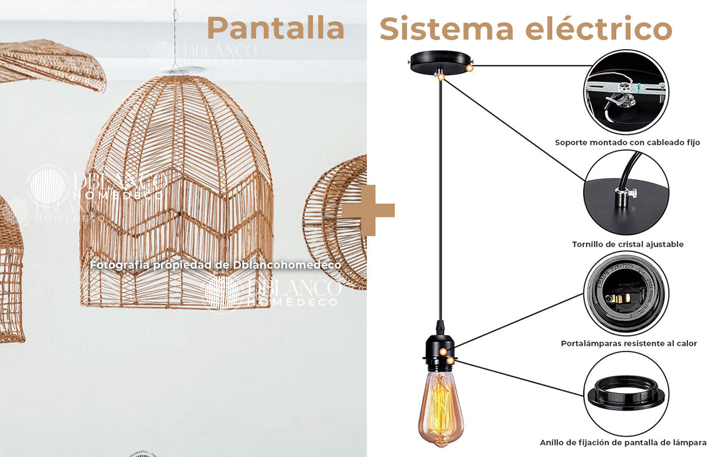 PANTALLA BOHO (LÁMPARA)