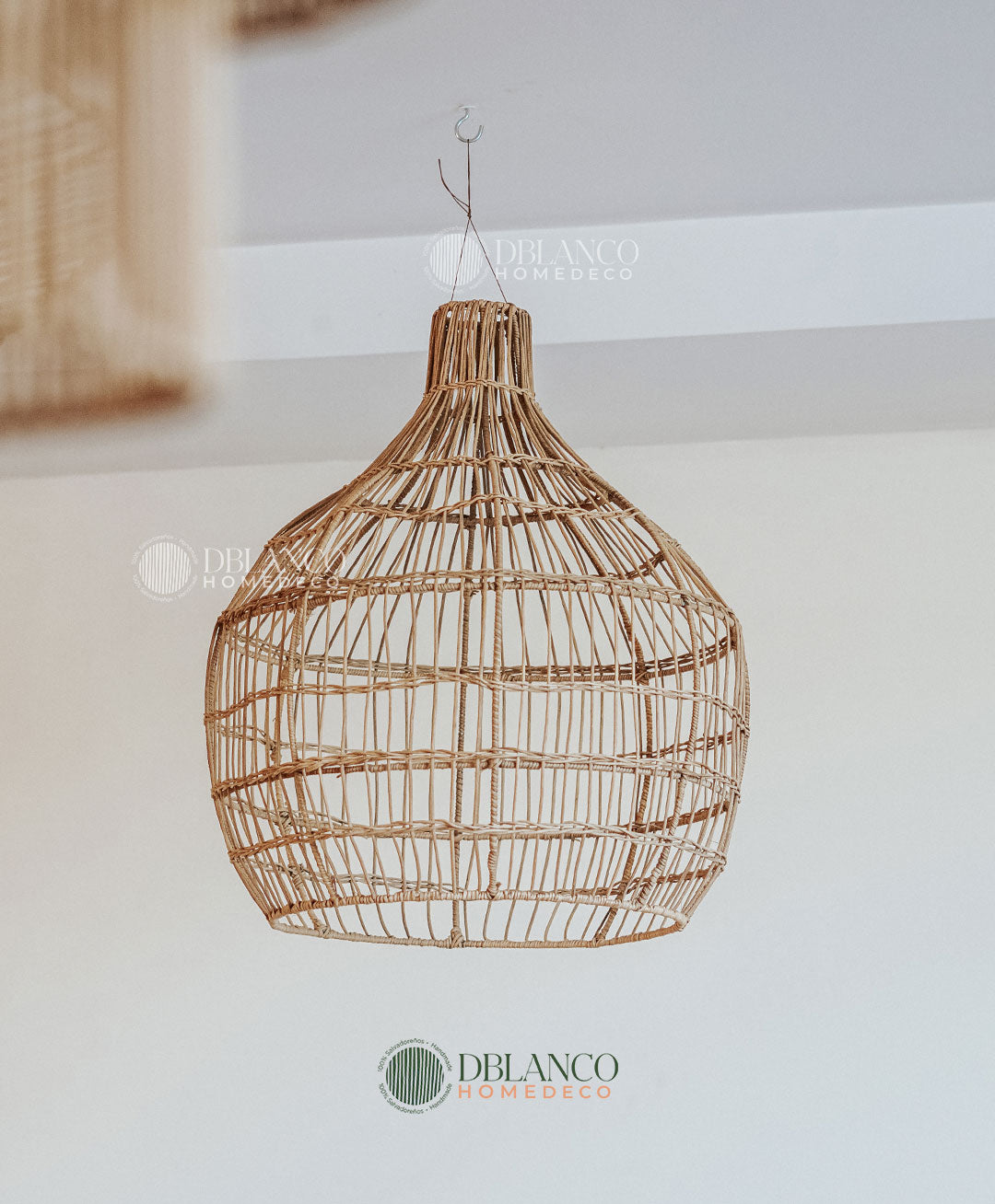 PANTALLA BOHEMIAN OVALADA (LÁMPARA)