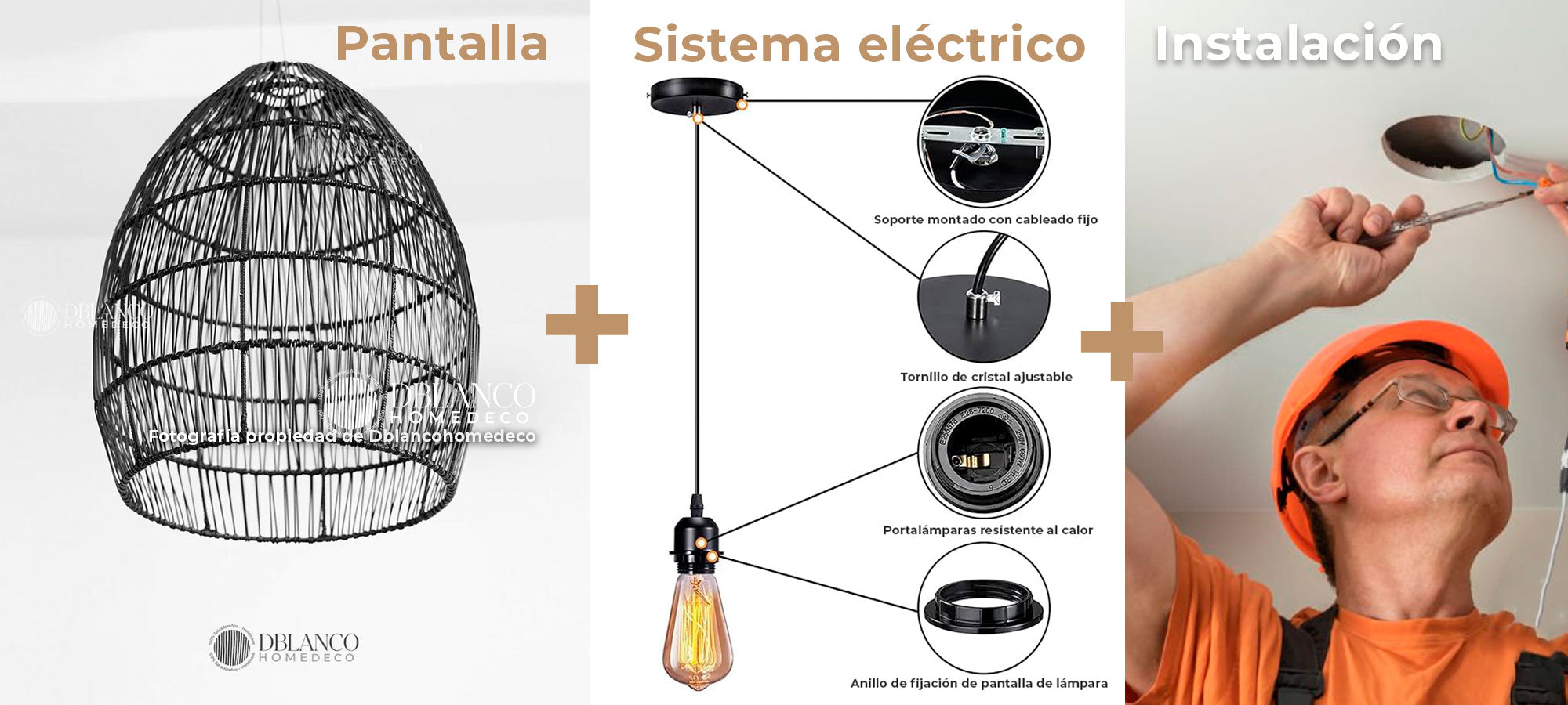 PANTALLA PENDANT (LÁMPARA)