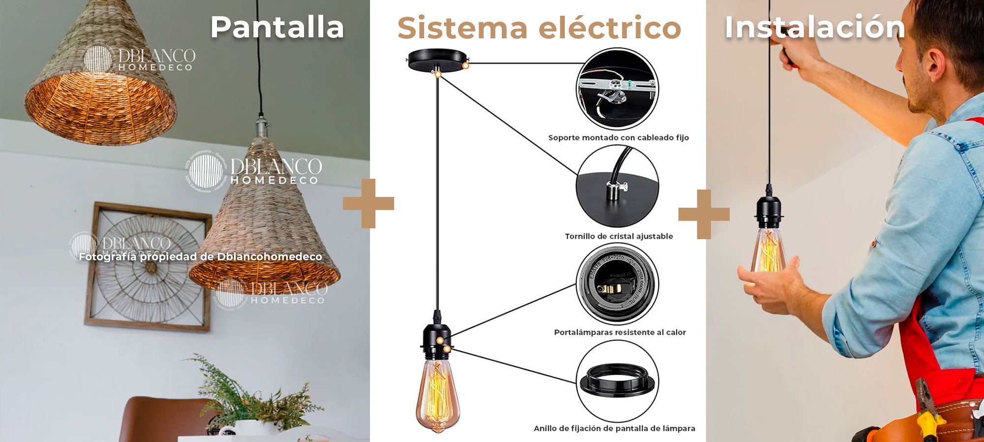 PANTALLA CONO (LÁMPARA)