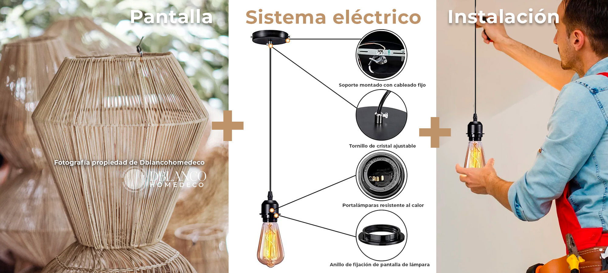 PANTALLA CONICA (LÁMPARA)