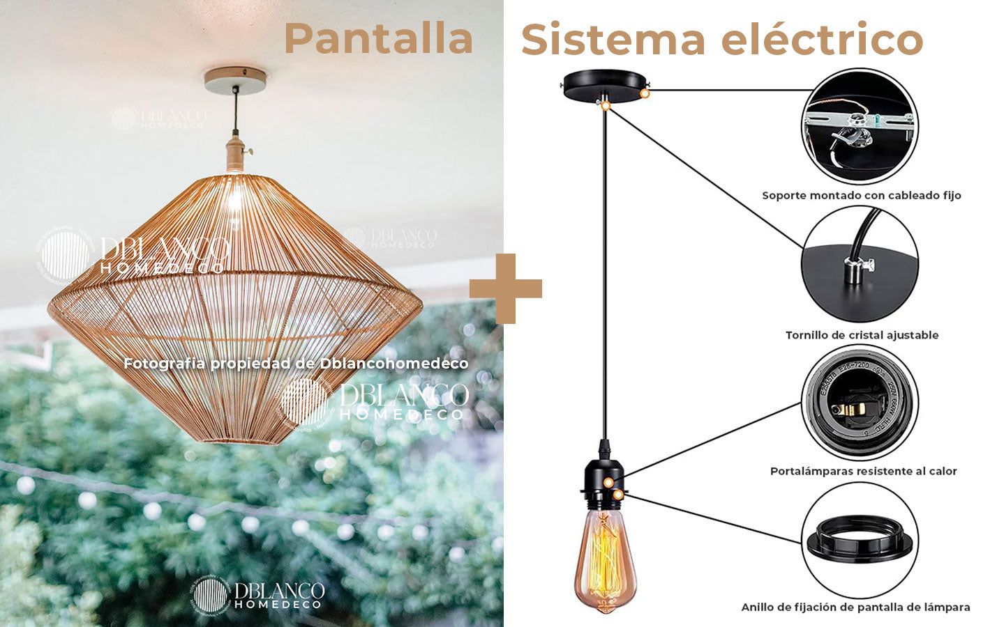 PANTALLA DIAMOND (LÁMPARA)