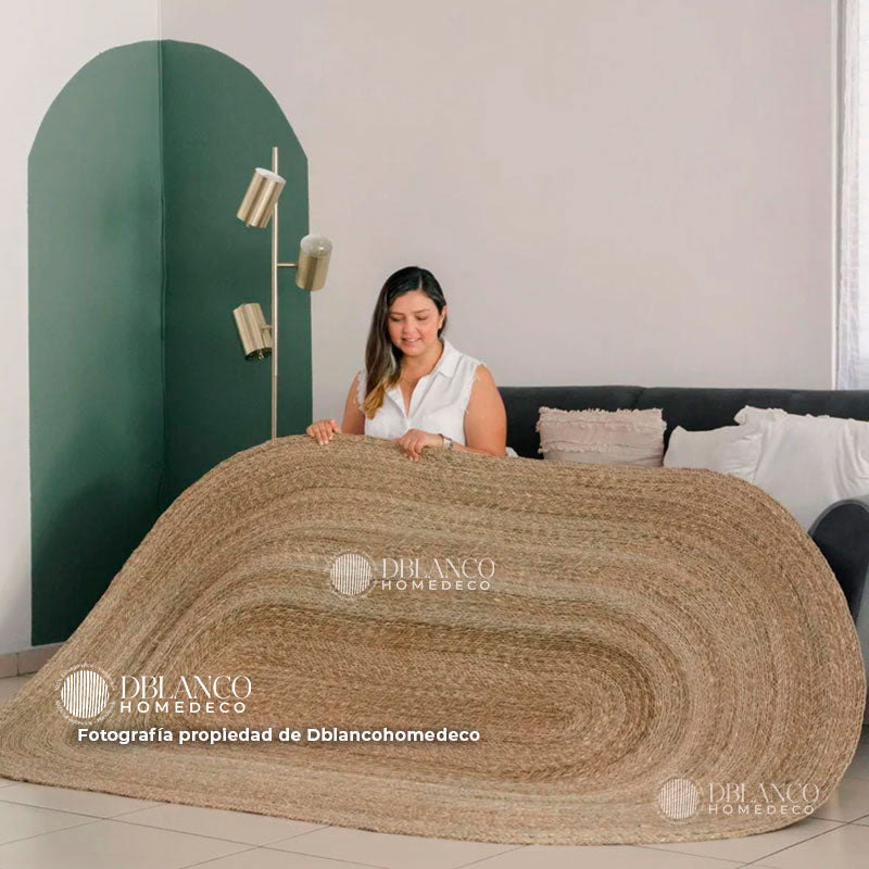 ALFOMBRA OVALADA