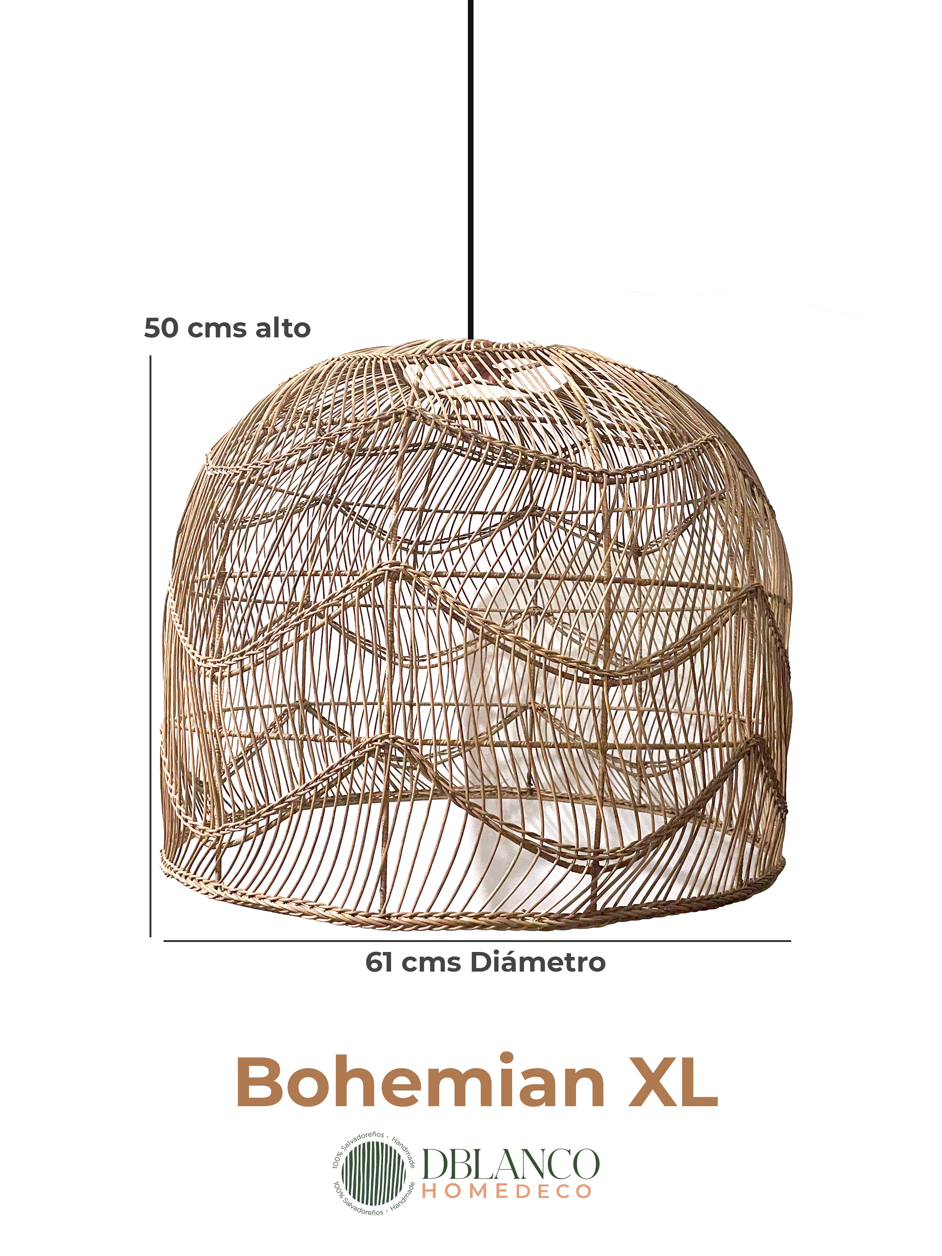 PANTALLA BOHEMIAN REDONDA (LÁMPARA)