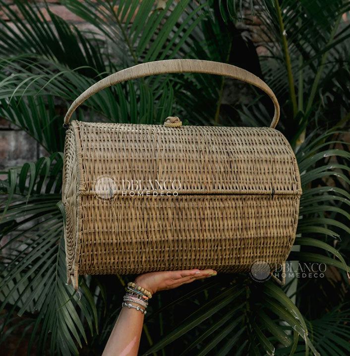 CESTA PICNIC CILINDRICA