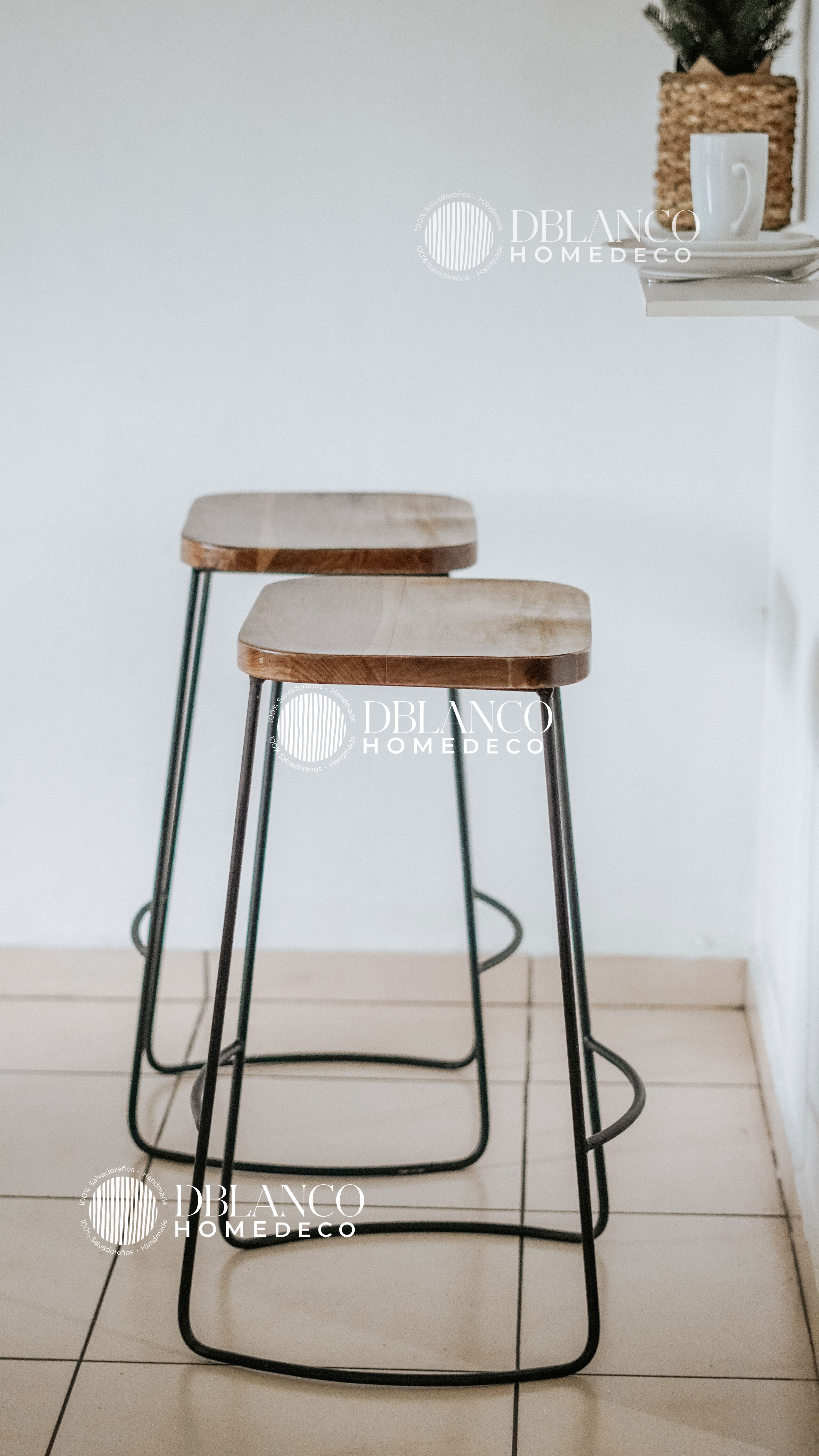 IRON WOOD (BAR STOOL)