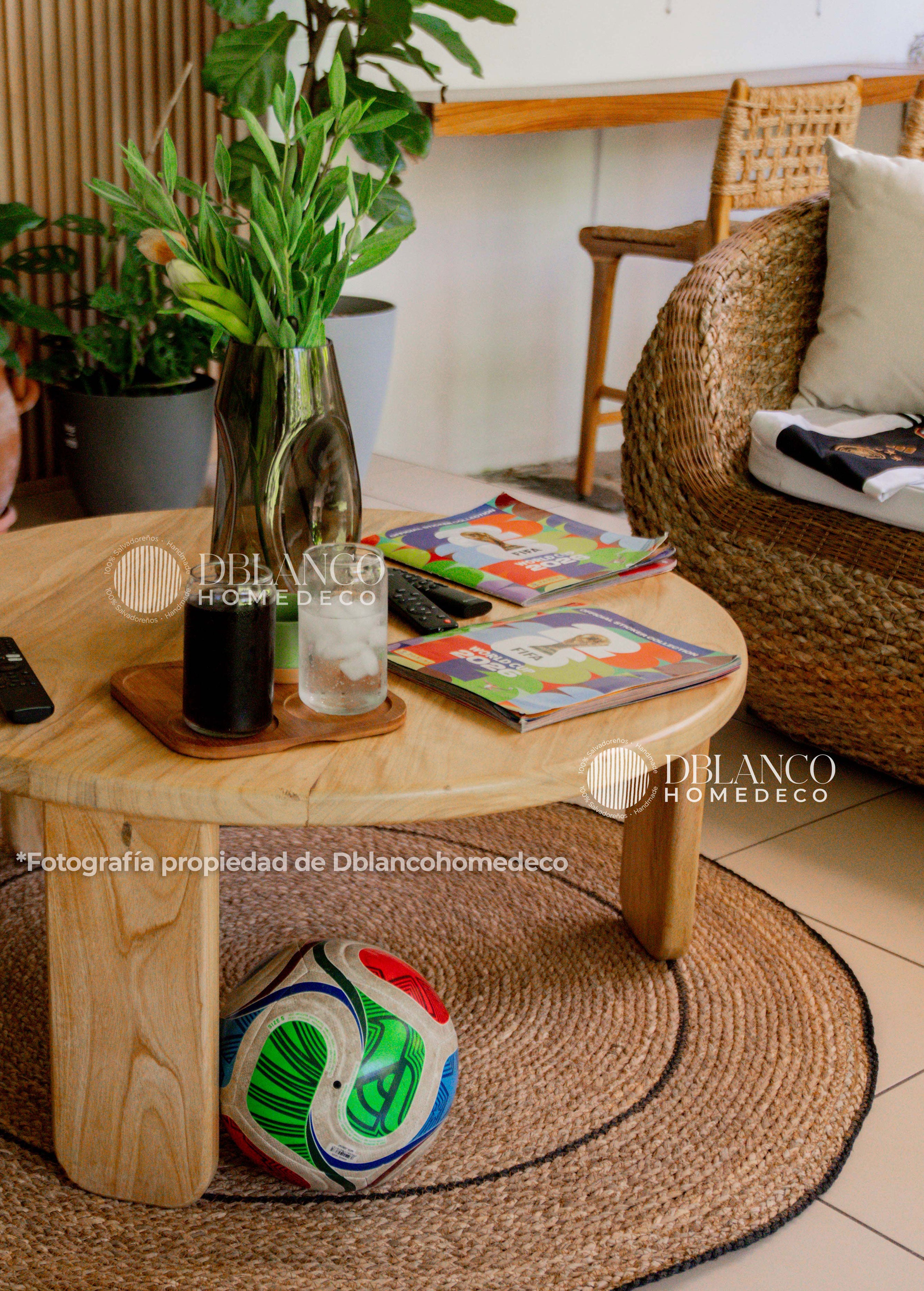 ARENA NATURAL TABLE ( MESA CENTRO)