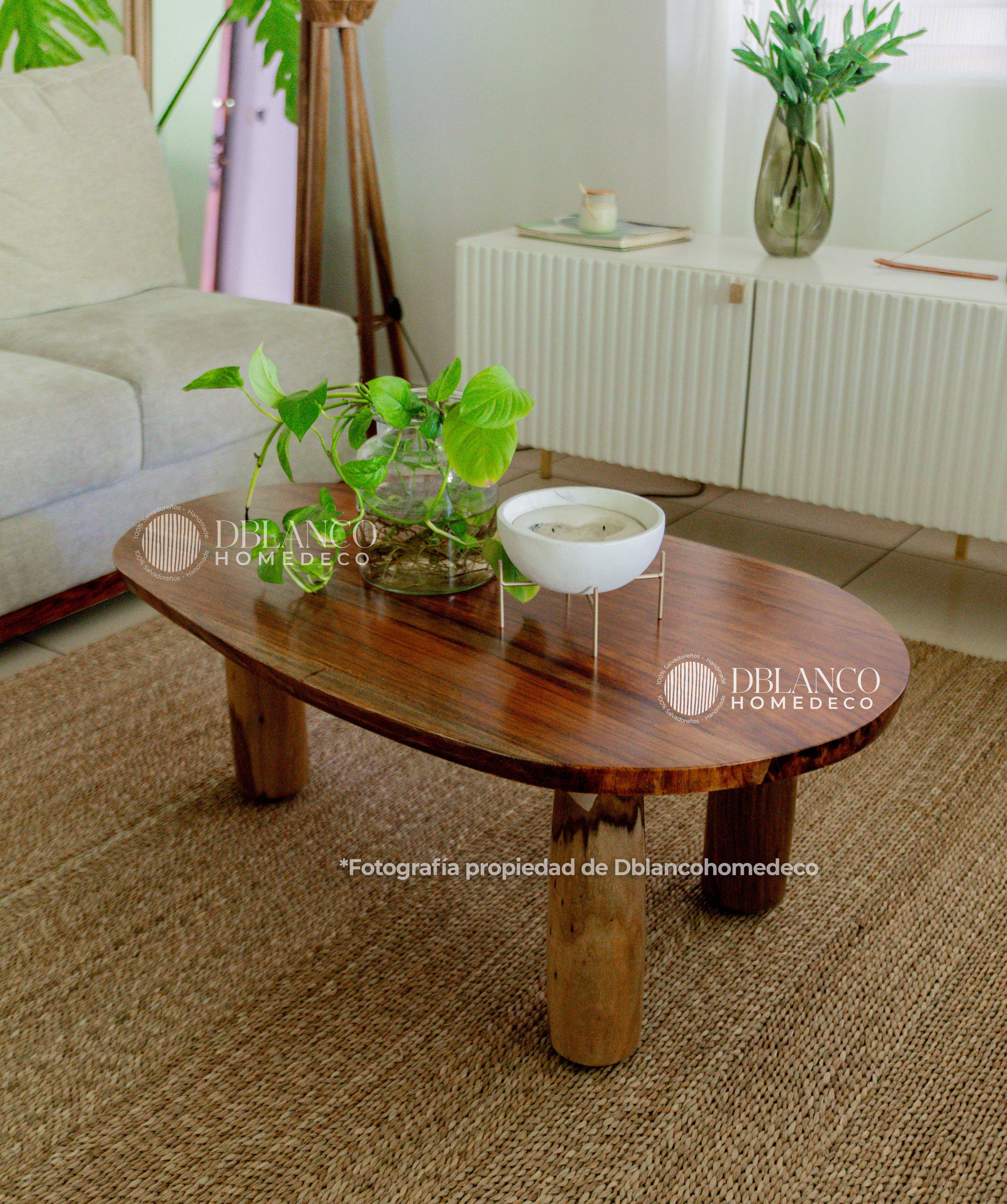 AMBAR OVAL TABLE (MESA CENTRO)