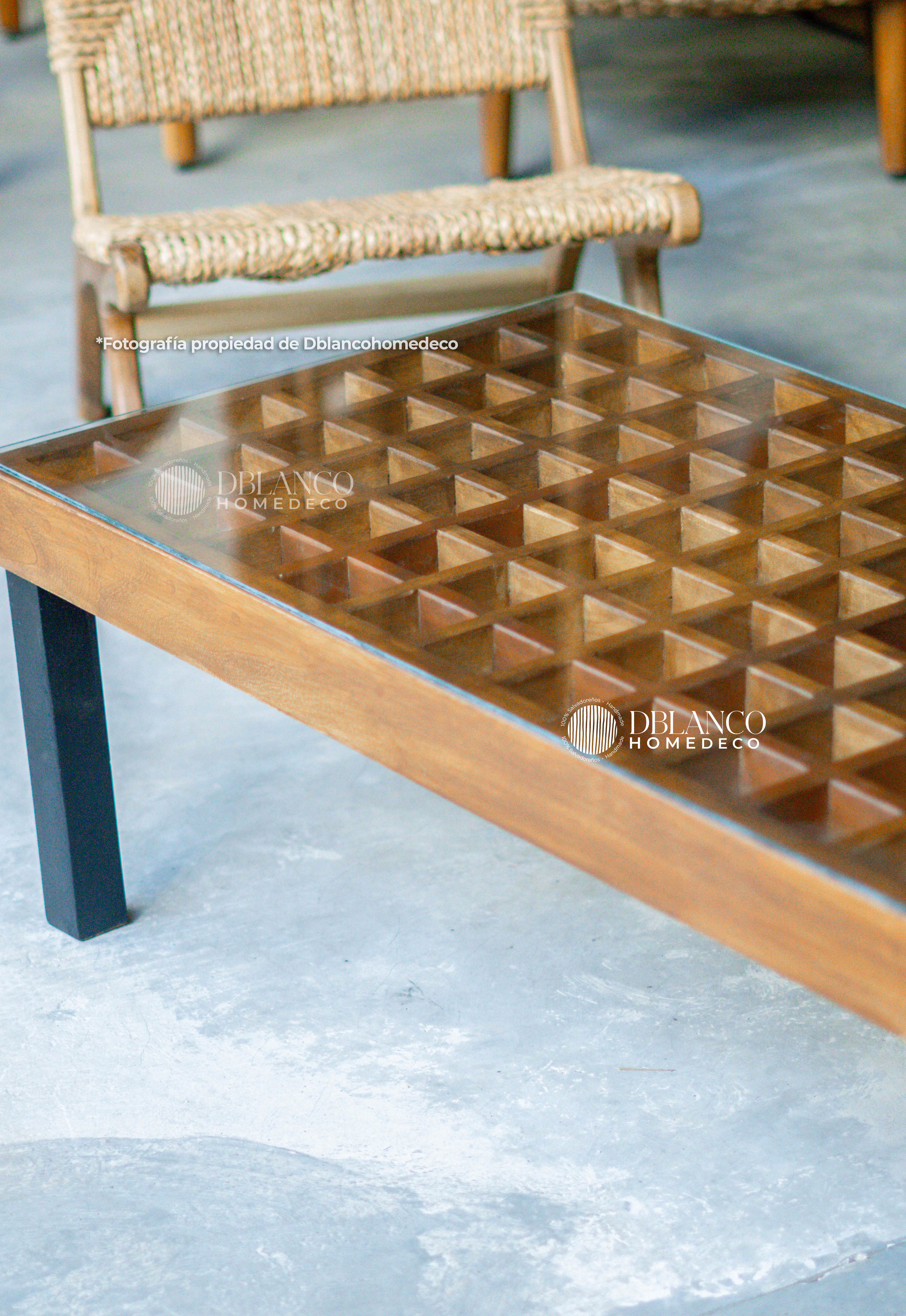 MESA FUSION GLASS AND WOOD