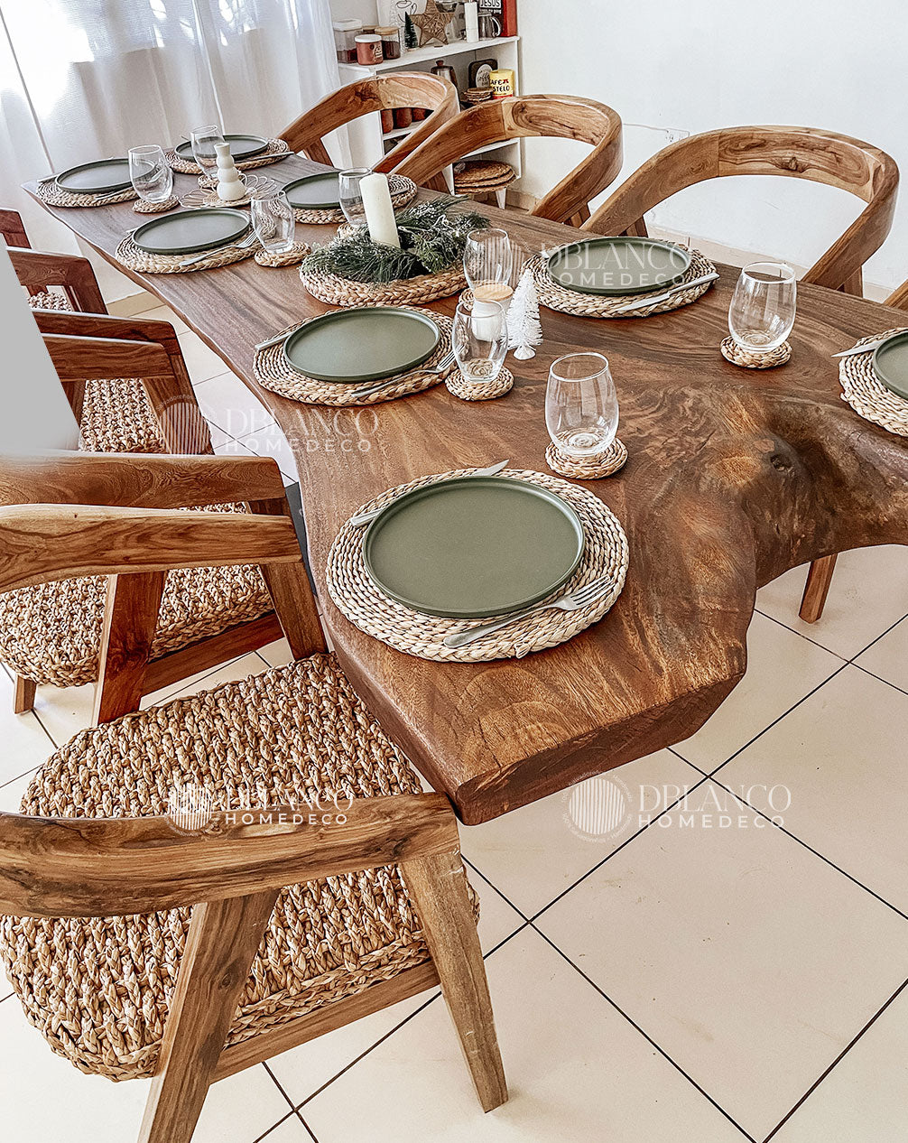 MESA NATURAL HOME (COMEDOR) PIEZA ÚNICA
