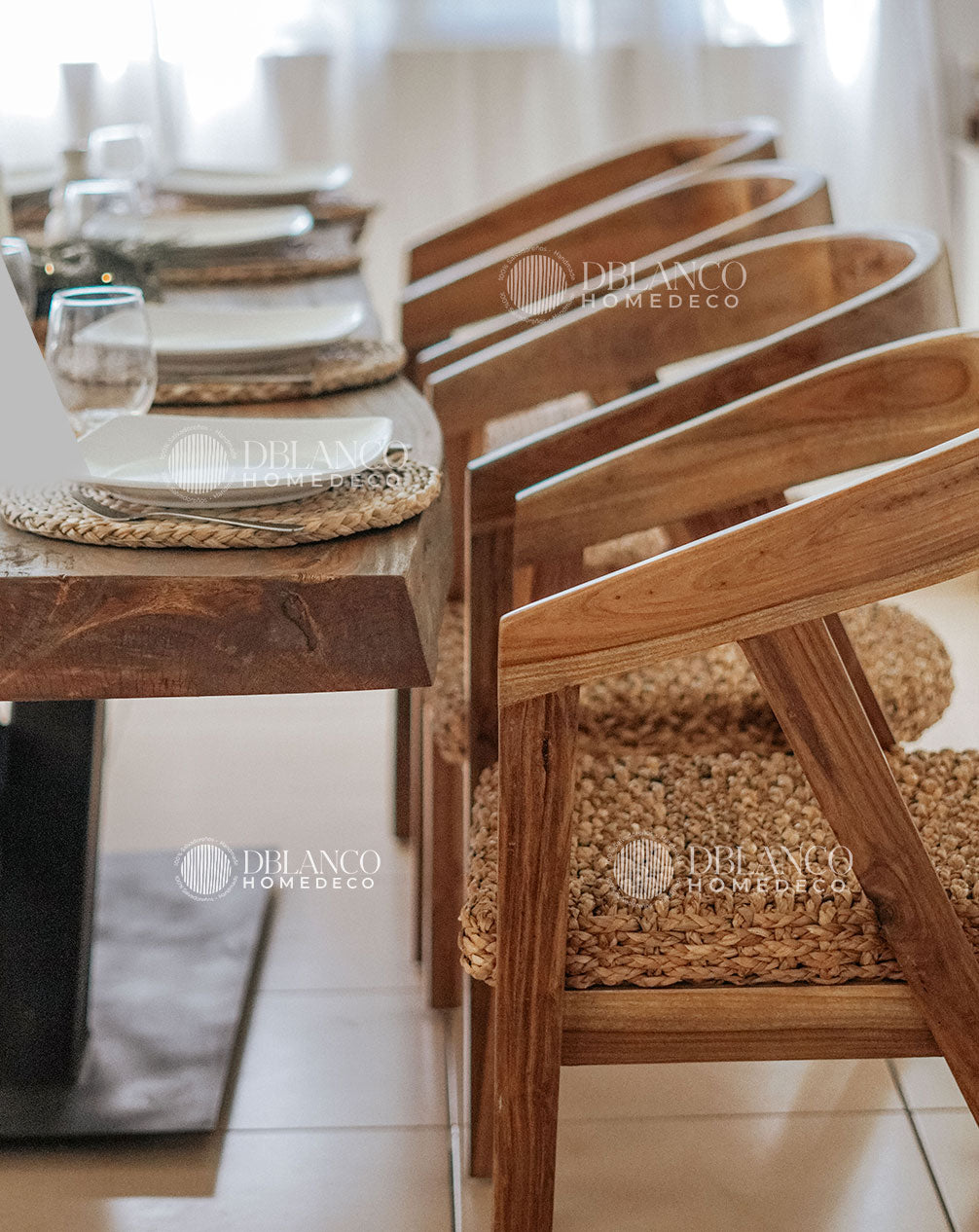 MESA NATURAL HOME (COMEDOR) PIEZA ÚNICA