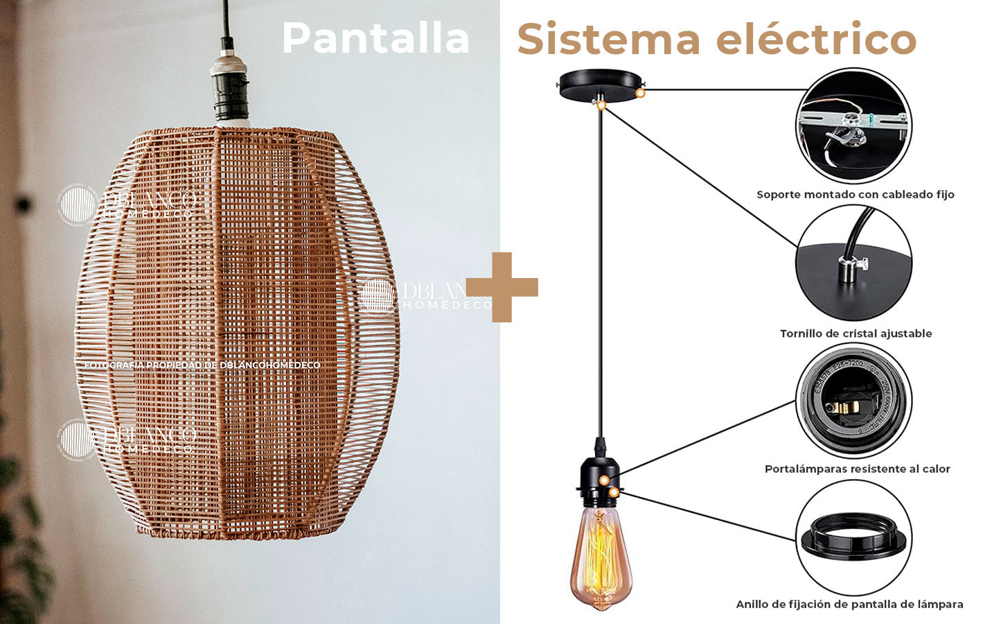 PANTALLA PANAL (LÁMPARA)