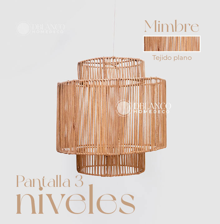 PANTALLA 3 NIVELES (LÁMPARA)