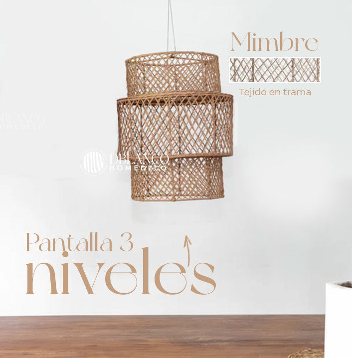 PANTALLA 3 NIVELES (LÁMPARA)