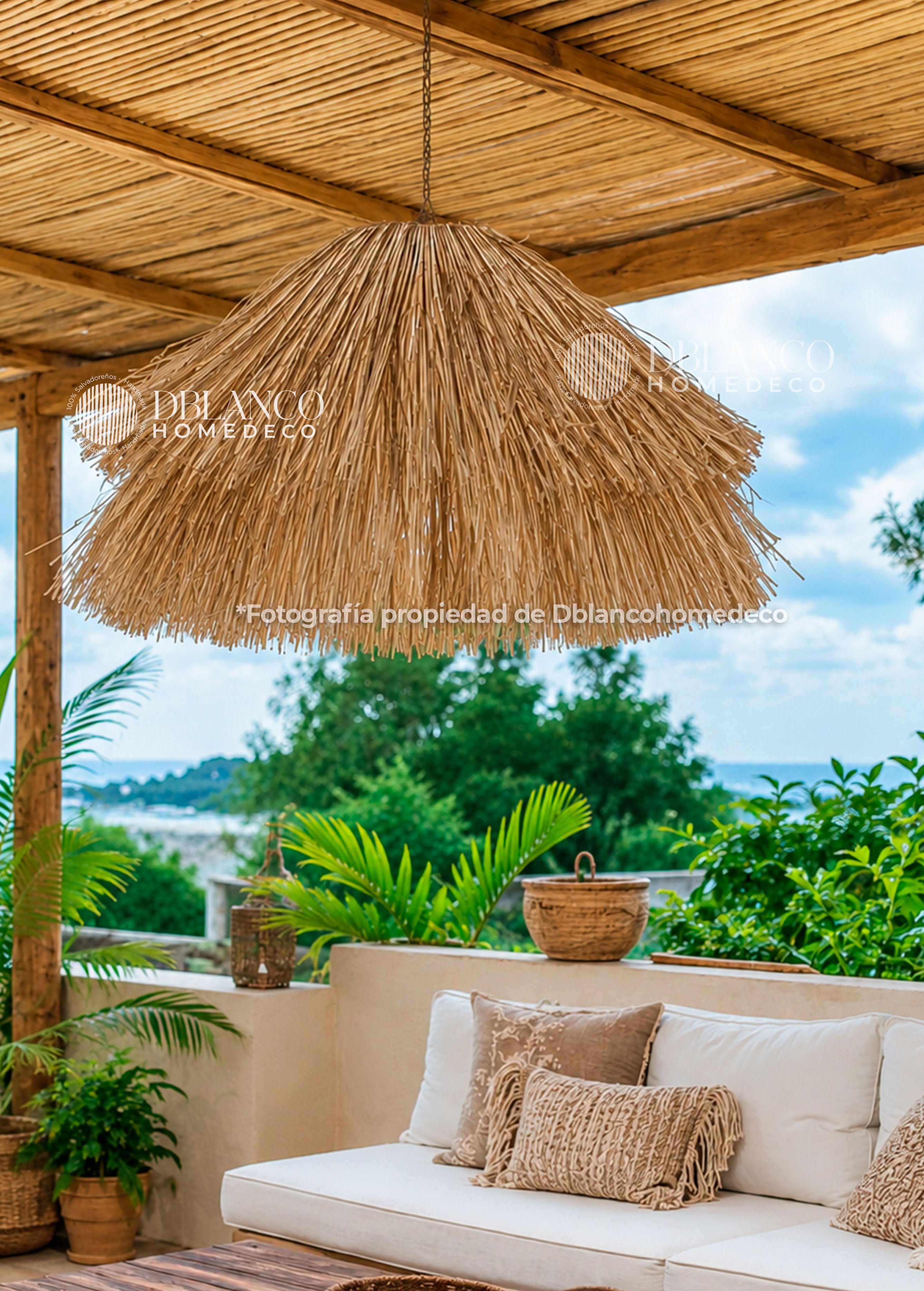 PANTALLA PALO VERDE UMBRELLA (LÁMPARA)