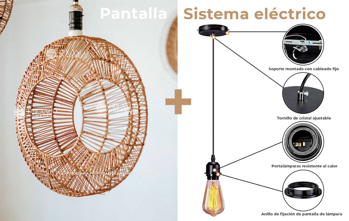 PANTALLA ARO (LÁMPARA)