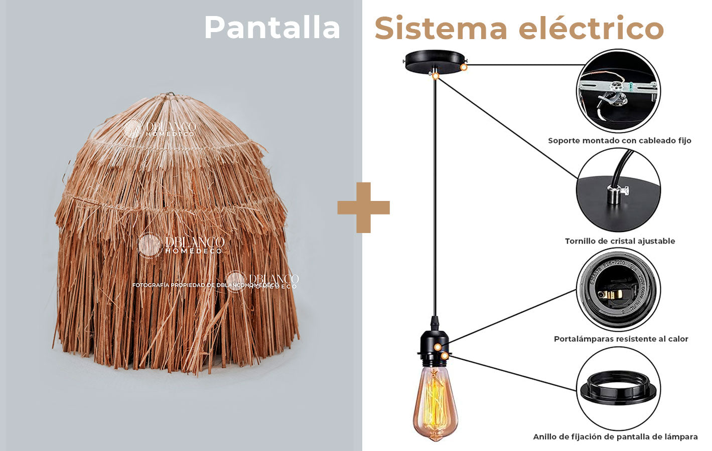 PANTALLA PALO VERDE (LÁMPARA)