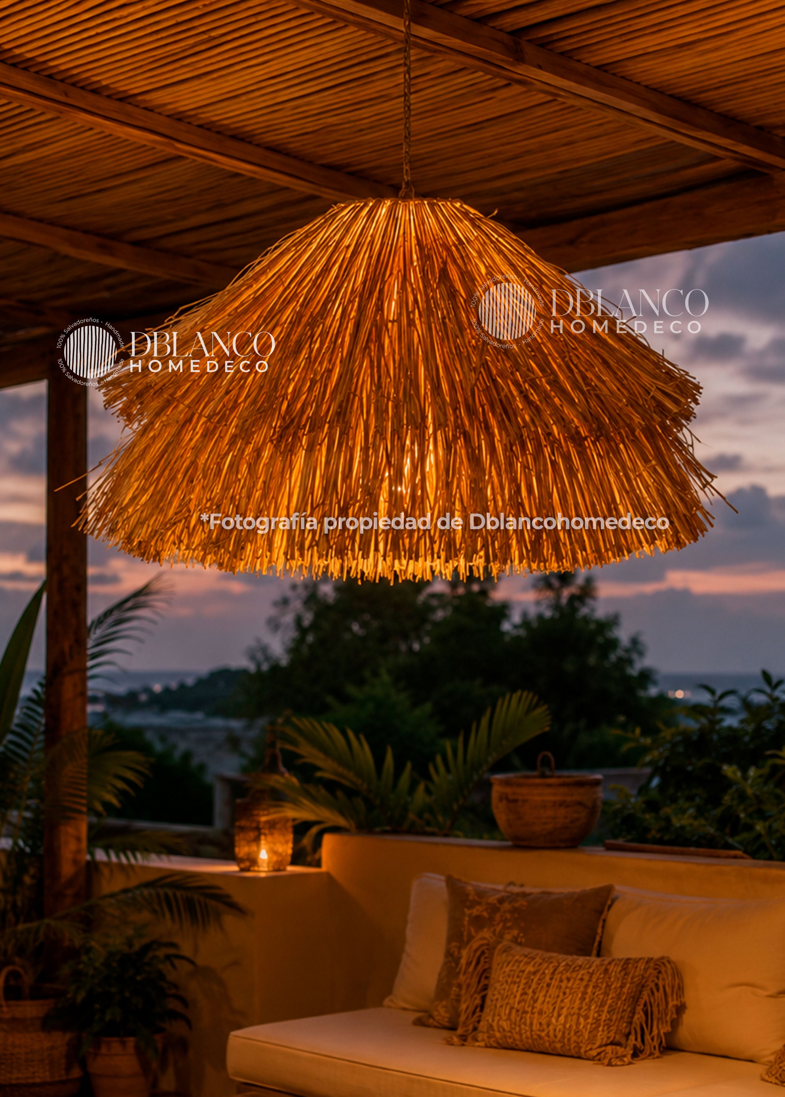 PANTALLA PALO VERDE UMBRELLA (LÁMPARA)