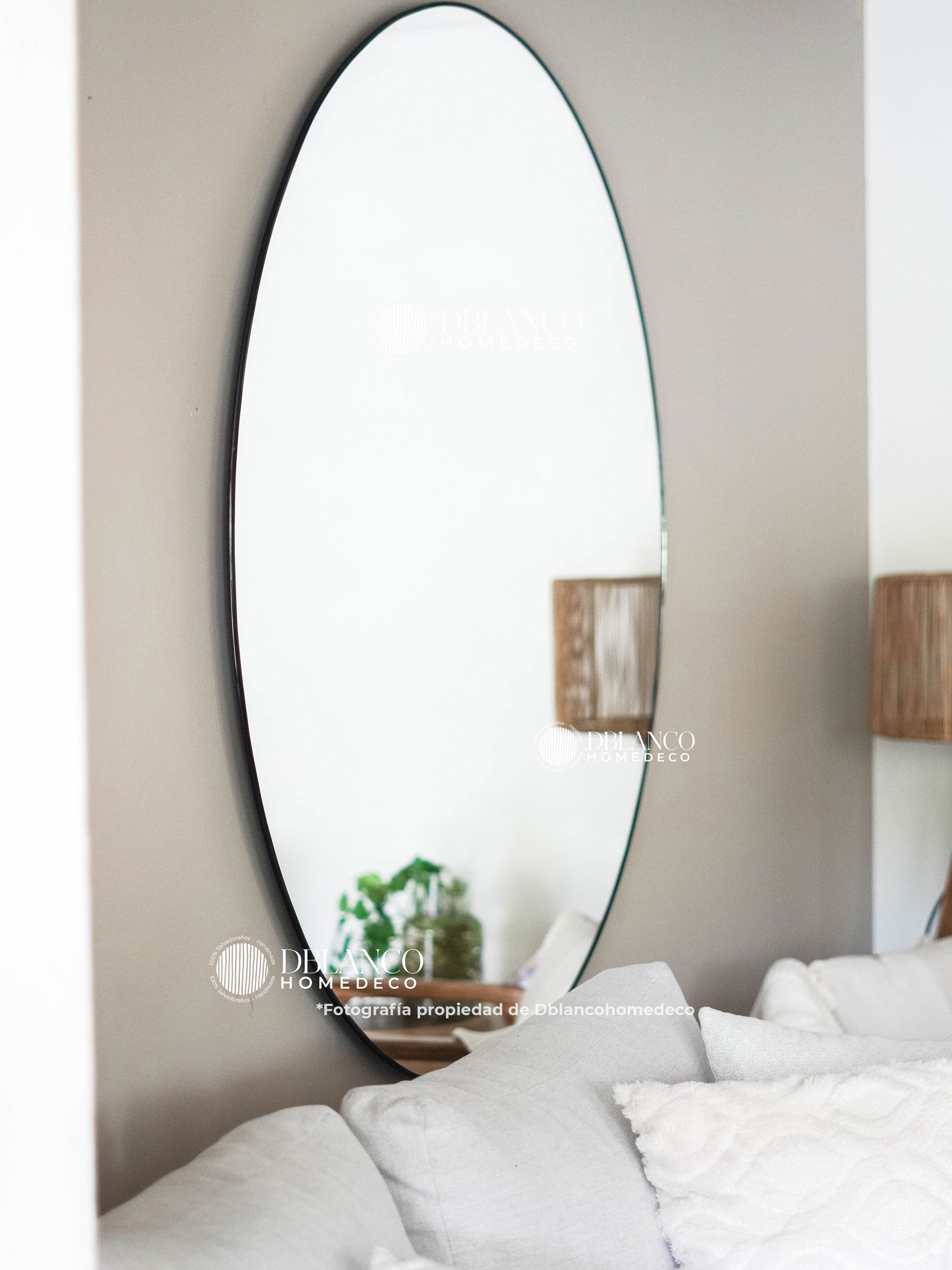 ESPEJO REDONDO (ORILLA NEGRA)